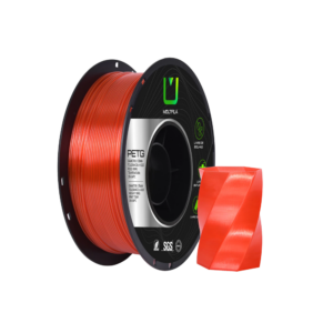 Recan 3D - Filamento Petg Vermelho Translúcido 1kg Multfila Para Impressora 3D 1.75mm